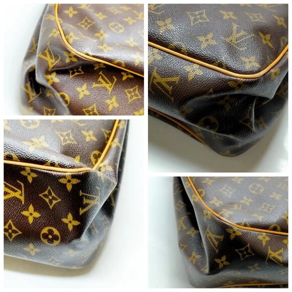 Louis Vuitton LV Tote Bag Batignolles Vertical Brown Monogram 690-052725 - Picture 6 of 13